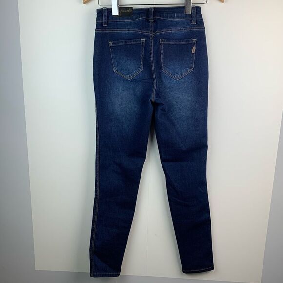 NWT 1822 Denim Women’s Blue high rise ankle skinny jeans pants size 26 New - Picture 2 of 9